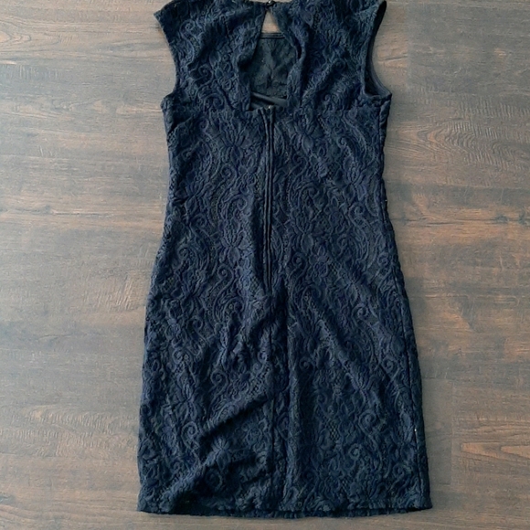 Black Lace Dress - Picture 3 of 6